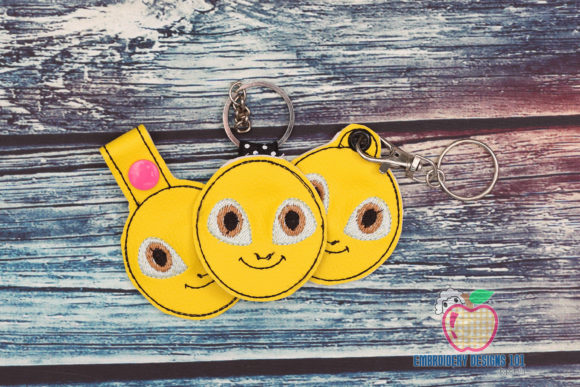 Alien Face ITH KeyFob Snaptab