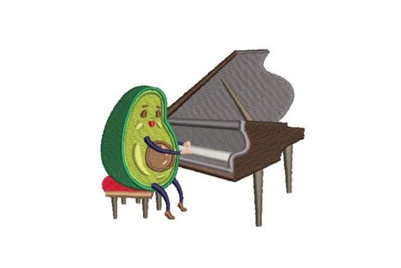 Avocado Pianist: A Playful Stitch Worth Trusting
