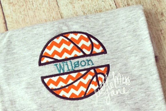 Basketball Split Applique Review