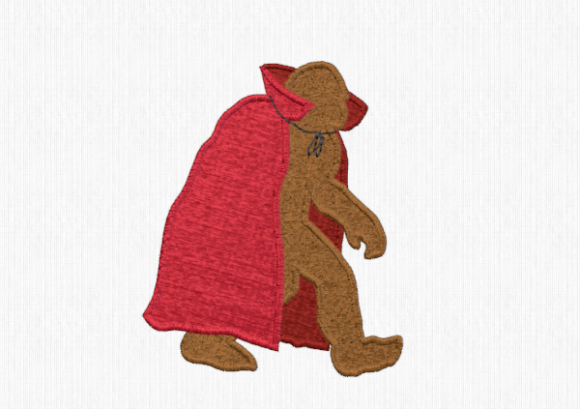 Bigfoot with Vampire Cloak