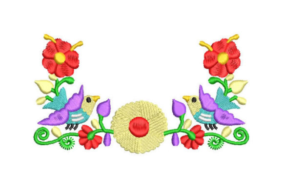 Colorful Flowers with Doves Review