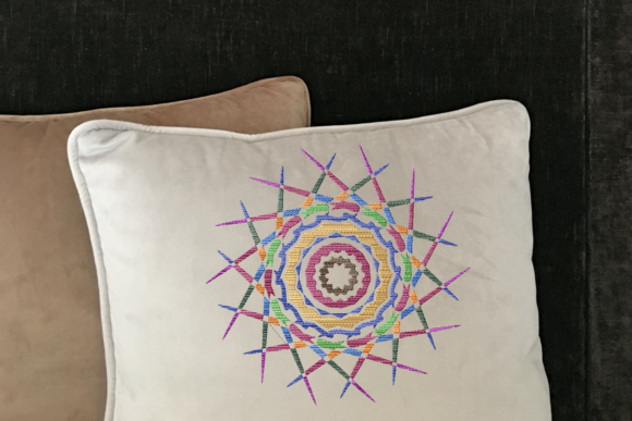 Colorful Mandala Embroidery Design Review
