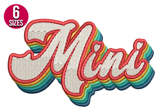 Mini: A Playful, Retro Embroidery Design Worth Adding