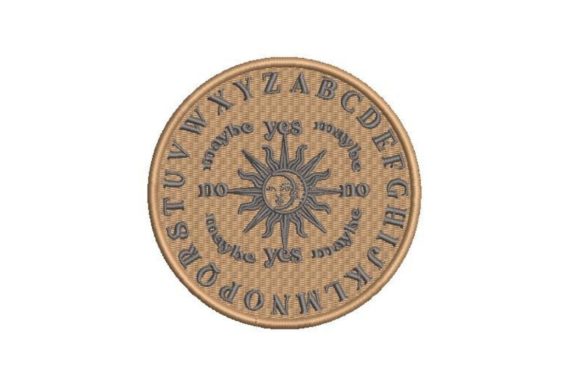 Pendulum Board: A Hauntingly Charming Embroidery Design for Personalized Gifts