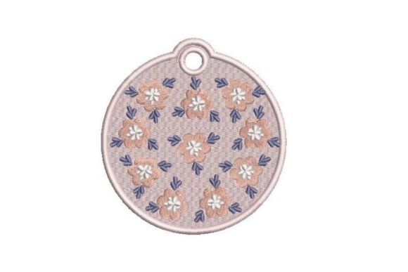 Round Keychain Background