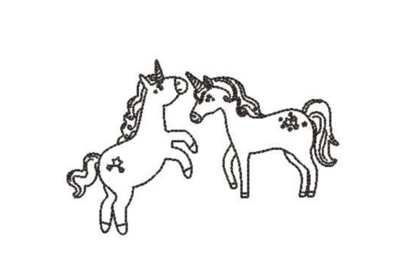 Unicorn Line Drawing Review
