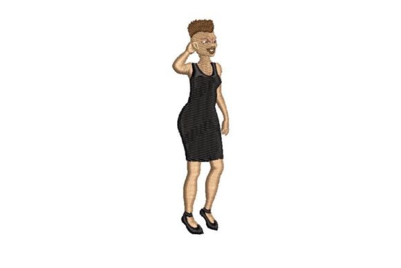 Woman with High Top Fade